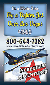 Fly a Fighter Jet Over Las Vegas with Incredible Adventures