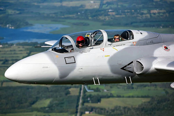 You can fly the L-29 Delfin fighter jet in Canada