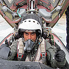 Vijay (from India) won a flight in a MiG-29 from Intel.