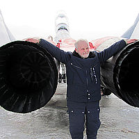 Pat flew a MiG-29 over Russia in February with Incredible Adventures.