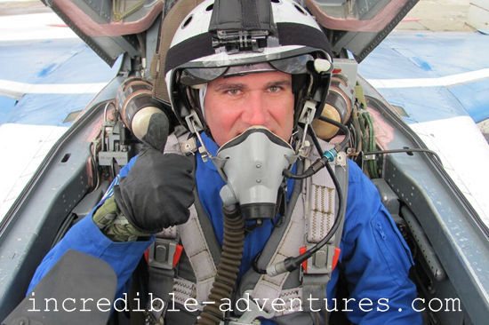 Pablo flew a MiG-29 in Russia with Incredible Adventures and pilot Andrey Pechionkin.