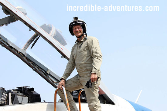 Jesse R flew a MiG-29 at SOKOL Airbase, Russia with Incredible Adventures.