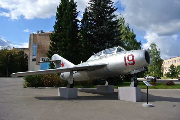 MiG-15 in front of Star City, Russia