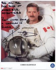 Canadian Astronaut Chris Hadfield in Russia