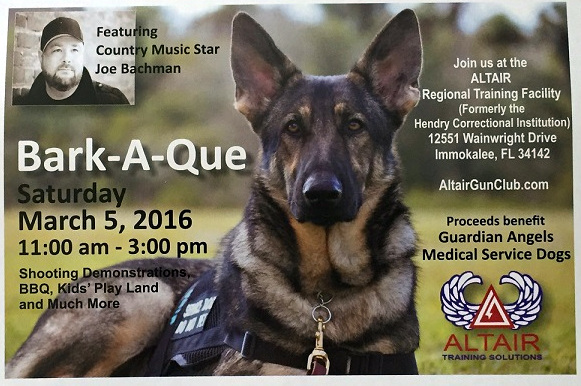 Bark A Que raises money for service dog program.
