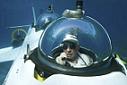 Captain Fre pilots the Super Aviator submersible