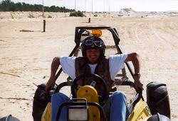 Dune carts over the desert sand. Plus ultralights, hot air balloons and hovercraft!