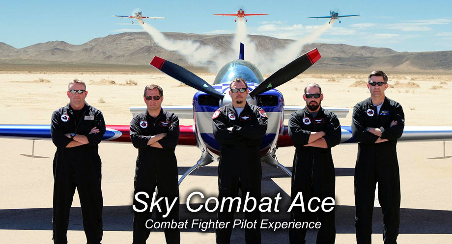 Sky Combat Ace fighter combat experience Las Vegas NV
