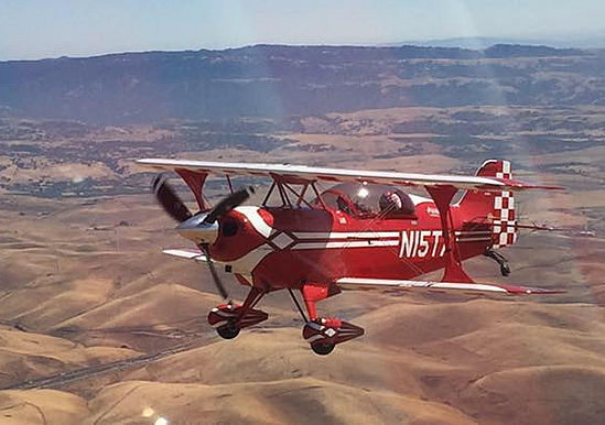 California Sky School (aka California Sky Thrills) flight over the desert