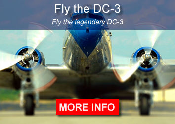 Flights in the legendary DC-3