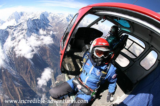 Skydive Everest Tandem Parachute Jump at the Top of the World