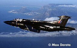 Fly the Buccaneer over Cape Town South Africa