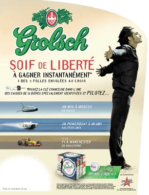 Grolsch Thirst for Liberty Contest