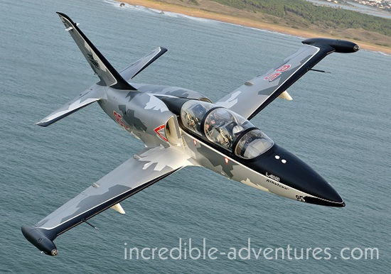 Fly the L-39 jet fighter over France with Incredible Adventures!
