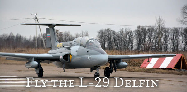 Fly the Aero L-29 Delfin over Russia