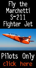 Fly the Marchetti S211 fighter jet. Pilots only. Click here.