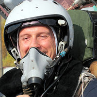 Phil is happy to be sitting in a MiG-29 and preparing for take-off.