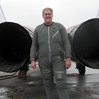 Rainy weather didn't stop Kent from his incredible adventure in a MiG-29 over Russia.