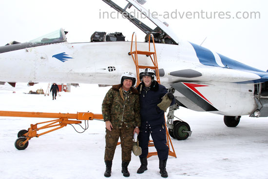Luke flew a MiG-29 in Russia with Incredible Adventures and pilot Sergei Kara.