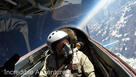 Nigel flew a MiG-29 at SOKOL Airbase, Russia with Incredible Adventures.