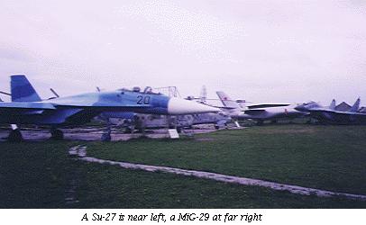Su-27 and MiG-29