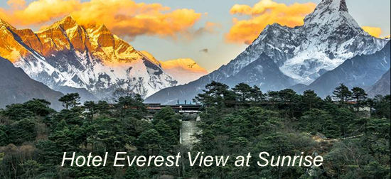 Hotel Everest View at Sunrise