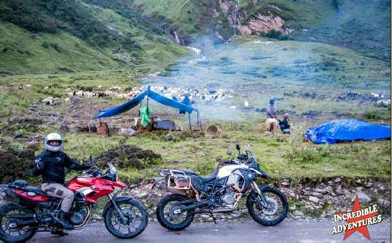 Tour the Himalayas by motorcycle
