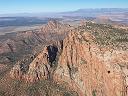 Zion from a Balloon, photo copyright David J West