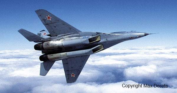 MiG-29 flights over Russia