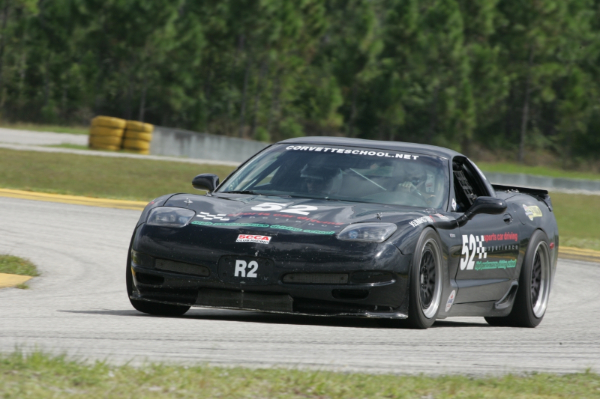 Learn professional driving and racing skills in a Corvette