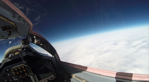 Edge of Space Flights in a MiG-29 over Russia