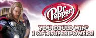 Win a flying adventure from Dr Pepper.