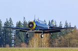 Fly the T-6 over the Cascade Mountains or San Juan Islands