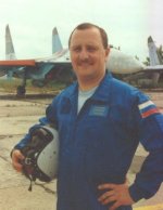 Alexandre Sasha Garnaev, senior test pilot at Zhukovsky Flight Research Institute