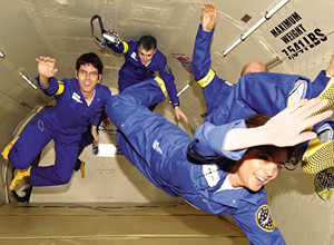 ZeroG Experience from Incredible Adventures: weightless space training in Ft Lauderdale FL