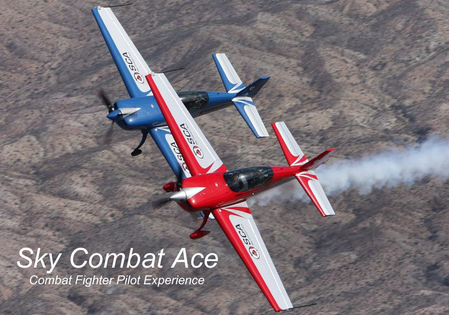 Sky Combat Ace: You fly the Extra 330 high-performance dual control plane. Learn air-to-air combat tactics.