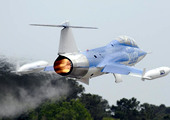 F-104 Starfighter high performance fighter jet and astronaut training aircraft