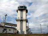 The Control Tower located at the Shuttle Landing Facility.