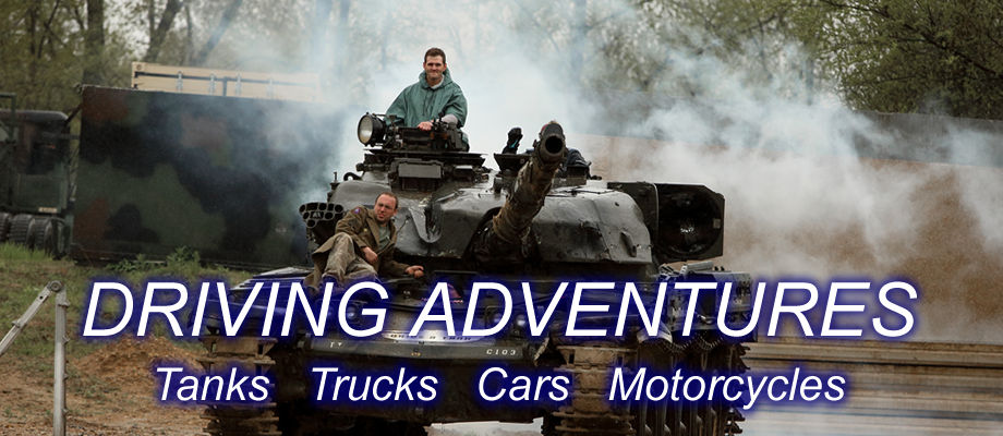 Driving Adventures: Tanks Trucks Cars Motorcycles