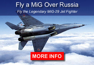 Fly a MiG over Russia. Fly the legendary MiG-29 jet fighter.